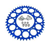 TILIEINE Moto Piñon Delantero Compatible con CRF250L Rally CRF250RA CRF250RAL XR650L XR250 XR600 RM RN RP Plato de Placa Dentada de piñón de Cadena de Motocicleta Piñones Motocicleta(Blue 45T)