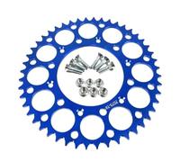 TILIEINE Moto Piñon Delantero Compatible con CRF250L Rally CRF250RA CRF250RAL XR650L XR250 XR600 RM RN RP Plato de Placa Dentada de piñón de Cadena de Motocicleta Piñones Motocicleta(Blue 48T)