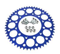 TILIEINE Moto Piñon Delantero Compatible con CRF250L Rally CRF250RA CRF250RAL XR650L XR250 XR600 RM RN RP Plato de Placa Dentada de piñón de Cadena de Motocicleta Piñones Motocicleta(Blue 52T)