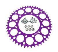 TILIEINE Moto Piñon Delantero Compatible con CRF250L Rally CRF250RA CRF250RAL XR650L XR250 XR600 RM RN RP Plato de Placa Dentada de piñón de Cadena de Motocicleta Piñones Motocicleta(Purple 48T)