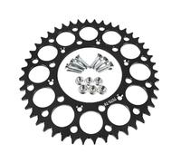 TILIEINE Moto Piñon Delantero Compatible con CRF250L Rally CRF250RA CRF250RAL XR650L XR250 XR600 RM RN RP Plato de Placa Dentada de piñón de Cadena de Motocicleta Piñones Motocicleta(Black 43T)