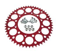 TILIEINE Moto Piñon Delantero Compatible con CRF250L Rally CRF250RA CRF250RAL XR650L XR250 XR600 RM RN RP Plato de Placa Dentada de piñón de Cadena de Motocicleta Piñones Motocicleta(Red 43T)
