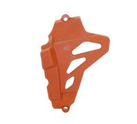 TILIEINE Moto Piñon Delantero Compatible con Zongshen ZS166FMM CB250D-G CQR KAYO T4 Protector de Cubierta de piñón de Motor pequeño Piñones Motocicleta(Orange)