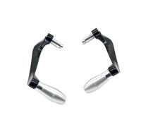 TILIEINE Palanca Embrague Freno Compatible con Yamaha R3 R25 YZF R1 YZF R6, Piezas de Aluminio CNC, Protector de palancas de Freno, Embrague, Protector de Manillar. Freno Manillar(Silver)