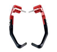 TILIEINE Palanca Embrague Freno Compatible con Yamaha YZF R1 R6 R7 MT09 Tracer 7. Manija de Freno de Motocicleta con Protector de Mano de Aluminio, Piezas modificadas. Freno Manillar(Red (One Pair))