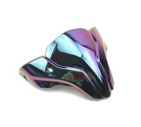 TILIEINE Parabrisas Ajuste para B&AJAJ Pulsar NS200 NS 200 200NS Parabrisas de Motocicleta Protector de deflectores de Pantalla de Viento Deflector de Viento para Parabrisas(Iruidium)