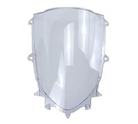 TILIEINE Parabrisas Compatible con YZFR7 YZF R7 YZF-R7 2021-2023 YZFR6 R6 2017-2021 Visera de Parabrisas de Motocicleta de Doble Burbuja Deflector de Viento para Parabrisas(Transparent)