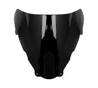 TILIEINE Parabrisas Parabrisas de Doble Burbuja Compatible con Suzuki SV650 SV650S SV 650 S 1999-2002, Pantalla de carenado Deflector de Viento para Parabrisas