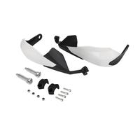 TILIEINE Protector Manillar Moto Protector de Manos Universal para Motocicleta KTM Super Adventure Duke. Guardamanos(White)