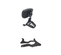 TILIEINE Respalda para Moto Respaldo para Motocicleta con portaequipajes Plegable para Conductor y Pasajero, Compatible con Honda Rebel 1100 CM 1100(Black)