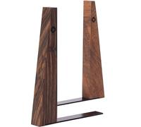 TILISMA - Libro de madera hecho a mano - Calle libro decorativo para estantes - Apretado libros robustos para libros pesados - Nogal