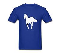 TILLASUN hombre Deftones blanco Pony - Camiseta