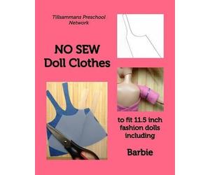 Tillsammans Preschool Networ NO SEW Doll Clothe (Tapa blanda) (Importación USA)