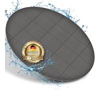 Tillvex® Alfombra de Redonda 196 - 240 cm para Piscinas Exteriores, Protector Térmico para Suelos de Jacuzzis, Base de Goma Aislante para Piscinas, de Espuma para Protección y Aislamiento