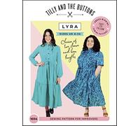Tilly and the Buttons Lyra - Patrón de costura para vestido UK6-34