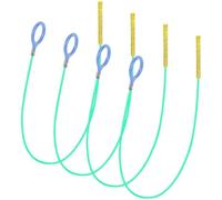 TILONKJ Desatascador para Hogares,4 Piezas Sonda de Drenaje Flexible de 90 cm,Cepillo Limpiador para Tuberías de Desagüe,Acero Antirrotura con Revestimiento de Nylon,para Lavabos y Bañeras