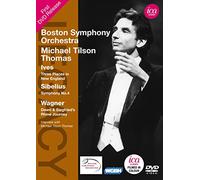 TILSON THOMAS: Ives/Sibelius/Wagner (Boston Symphony Orchestra, 1970) [Alemania] [DVD]