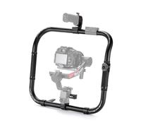TILTA Basic Ring Grip Plus para dji RS4, RS4 Pro, RS2 y RS3 Pro Gimbal, Anillo De Mano Estabilizador con Asa De Control Remoto y Módulo Receptor De Control Inalámbrico TGA-PRG2