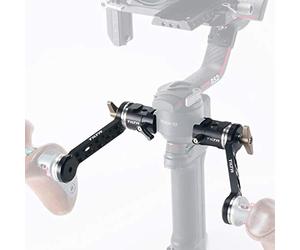 TILTA Brazos Extensores de riel NATO Ajustables para dji RS2 y RSC2 Gimbal, con Soporte de Roseta TGA-Ana