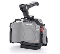 TILTA Cámara Completa Jaula Compatible con Panasonic GH6 GH7 Kit básico con la OTAN asa Superior, HDMI Macho a HDMI Hembra Cable, HDMI Abrazadera TA-T15-A-B