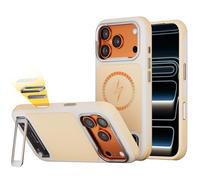 TILTA Funda Khronos para iPhone 17 Pro MAX Lite, Carcasa para teléfono Compatible con iPhone 17 Pro MAX con Protector de Pantalla para Creadores de vídeo y videógrafos - Champán TKL-IP17-PMFC-CP