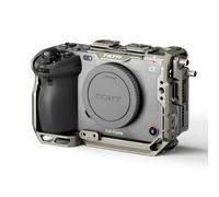 TILTA FX3 FX30 Jaula Compatible con Sony FX3 FX30, Jaula Completa de la cámara con HDMI Cable Clamp Attachment - Gris Titanio TA-T16-FCC-TG