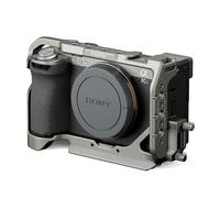 TILTA - Jaula completa para cámara compatible con Sony A7C II y A7C R con abrazadera de cable HDMI, gris titanio TA-T60-FCC-TG