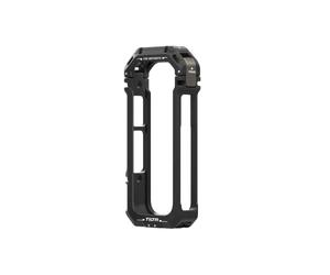 TILTA Jaula de cámara Completa para Insta360 X3 con Clavijas de localización de 1/4"-20 y Receptor de Zapata fría - Negro TA-T41-FCC-B