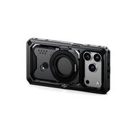 TILTA Khronos - Funda para iPhone 17 Pro, compatible con iPhone 17 Pro con cordón para teléfono y protector de pantalla para videógrafo, color gris espacial TK-IP17-PFC-SG