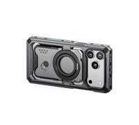 TILTA Khronos - Funda para iPhone 17 Pro Max, compatible con iPhone 17 Pro Max con cordón para teléfono y protector de pantalla para videógrafo, color gris espacial TK-IP17-PMFC-SG