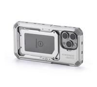 TILTA Khronos - Jaula de teléfono para iPhone 15 Pro Max, plataforma de video móvil de aleación de aluminio, estabilizador de funda para teléfono inteligente para grabación de