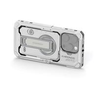 TILTA Khronos - Jaula de teléfono para iPhone 16 Pro, plataforma de video móvil de aleación de aluminio, estabilizador de funda para teléfono inteligente para grabación de vídeo/YouTube/Live Streamin,