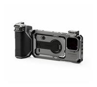 TILTA Khronos - Jaula para teléfono compatible con iPhone 16 Pro Max con mango Focus PD, bandeja de filtro de liberación rápida y kit de mano de filtro magnético FSND, gris espacial TK-IP16-PMA-SG