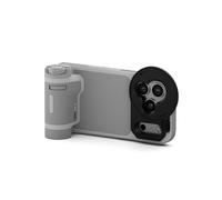 TILTA Khronos - Kit de funda portátil para iPhone 17 Pro, compatible con iPhone 17 Pro con mango de control Lite, bandeja de filtro y placa trasera magnética, gris claro TKL-IP17-PA-LG