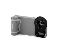 TILTA Khronos - Kit de funda portátil para iPhone 17 Pro Max, jaula de teléfono compatible con iPhone 17 Pro con mango de control Lite, bandeja de filtro y placa trasera magnética, gris claro TKL-IP17