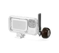 TILTA Khronos NATO - Soporte con mango circular de madera para iPhone 15 Pro/Pro Max, color blanco titanio TK-NTWH-TW
