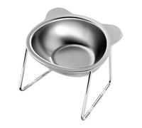 Tilted Cat Bowl, Anti-Vomiting Cat Feeding Bowls, Shallow and Wide Cat Food Dish, Ergonomic Elevated Cat Bowl, Non-Slip Cat Feeding Station, Raised Cat Bowl for Better Digestion, Stress- Cat Food