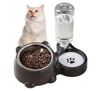 Tilted Dog Bowl Set, Cats Dogs Food Bowls, Pet Feeding Solution, Elevated Pet Bowls, Small Medium Pet Bowls, Easy Clean Pet Bowls 10,43 x 4,72 x 3,03 pulgadas para gatos, perros, pequeños a medianos