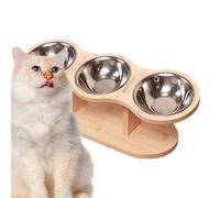 Tilted Pet Feeder | Raised Dog Bowl | Elevated Cat Dish | No Slip Cat Food Bowl, Small Dog Food Stand, Puppy Feeder with Stand, Cat Food Holder, No Slip Puppy Bowls, Elevated Bowl for Cats