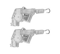 Tilter de pared, juego de 2 unidades, diseño hexagonal plano, accesorios para ventanas, herramientas de mantenimiento, electrodomésticos para el hogar, hoteles, cafeterías