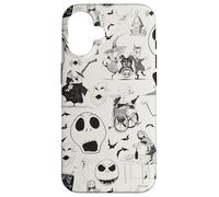 Tim Burton's The Nightmare Before Christmas - Impresión de tinta Carcasa para iPhone 16