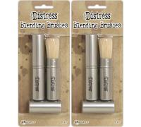 Tim Holtz Distress Blending Brushes - Two Packages - 4 Brush Bundle (O