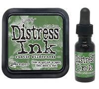 Tim Holtz Distress Rustic Wilderness Noviembre 2020 Release - Almohadilla de tinta y reinker (2 unidades)