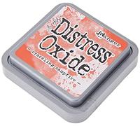 Tim Holtz - Ranger Ranger Tim Holtz Distress Oxide Ink Pad Crackling Campfire estrés, Caucho, 0, talla única