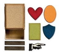 Tim Holtz Vault Matchbox Sizzix Thinlit - Troquel