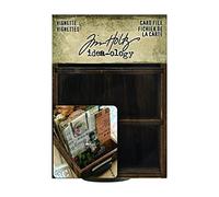 Tim Holtz Vignette Card File Viñeta, marrón