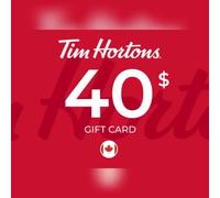 Tim Horton's Gift Card 40 CAD Key - CANADA