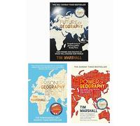 Tim Marshall 3 Books Collection Set (Prisoners of Geography, The Power of Geography, The Future of Geography)