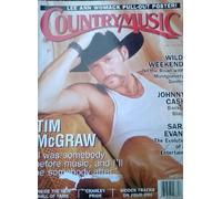 Tim McGraw "I Was Somebody Before Music, and I'll Be Somebody After." / On the Road with Montgomery Gentry / Johnny Cash: Back in Black / Sara Evans: The Evolution of an Entertainer - June/July 2001 (Country Music)