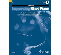 Tim Richards Improvising Blues Piano (Sheet Music) (Importación USA)